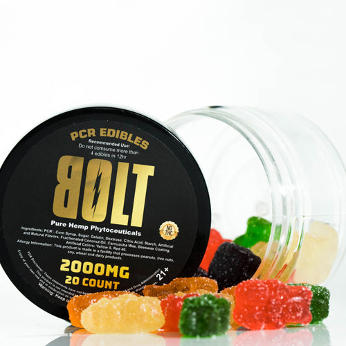 Bolt Cbd Gummy Jar 2000mg 20 Count